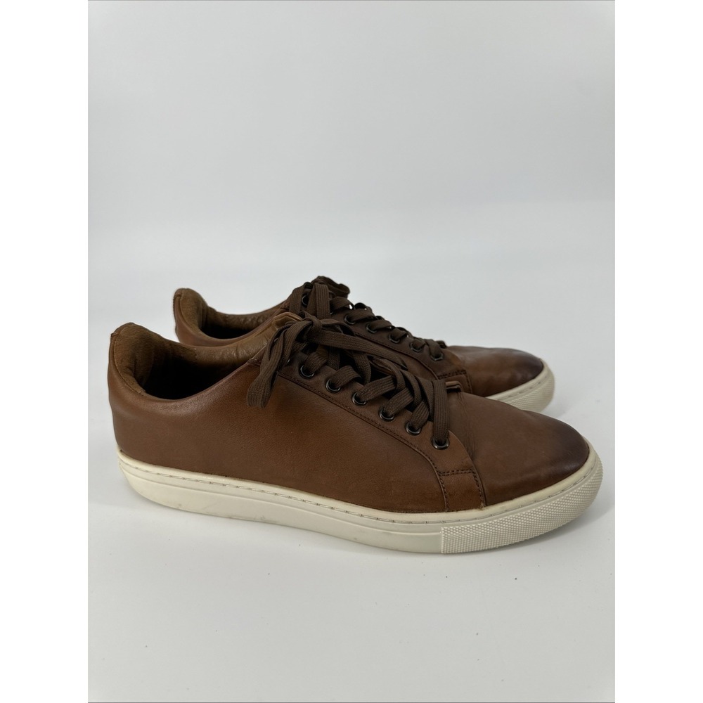 Thursday Boots Men's Everyday Premier Lowtop Leather Sneakers Brown Size US 9